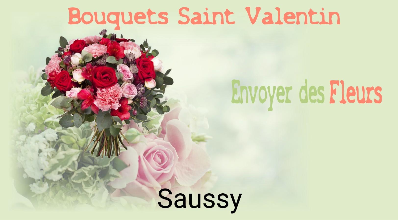 Roses de Saint-Valentin livrées à Saussy