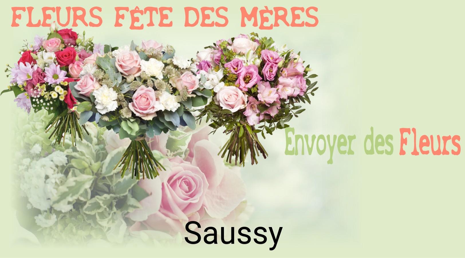 Bouquet de Fête des Mères livré à Saussy